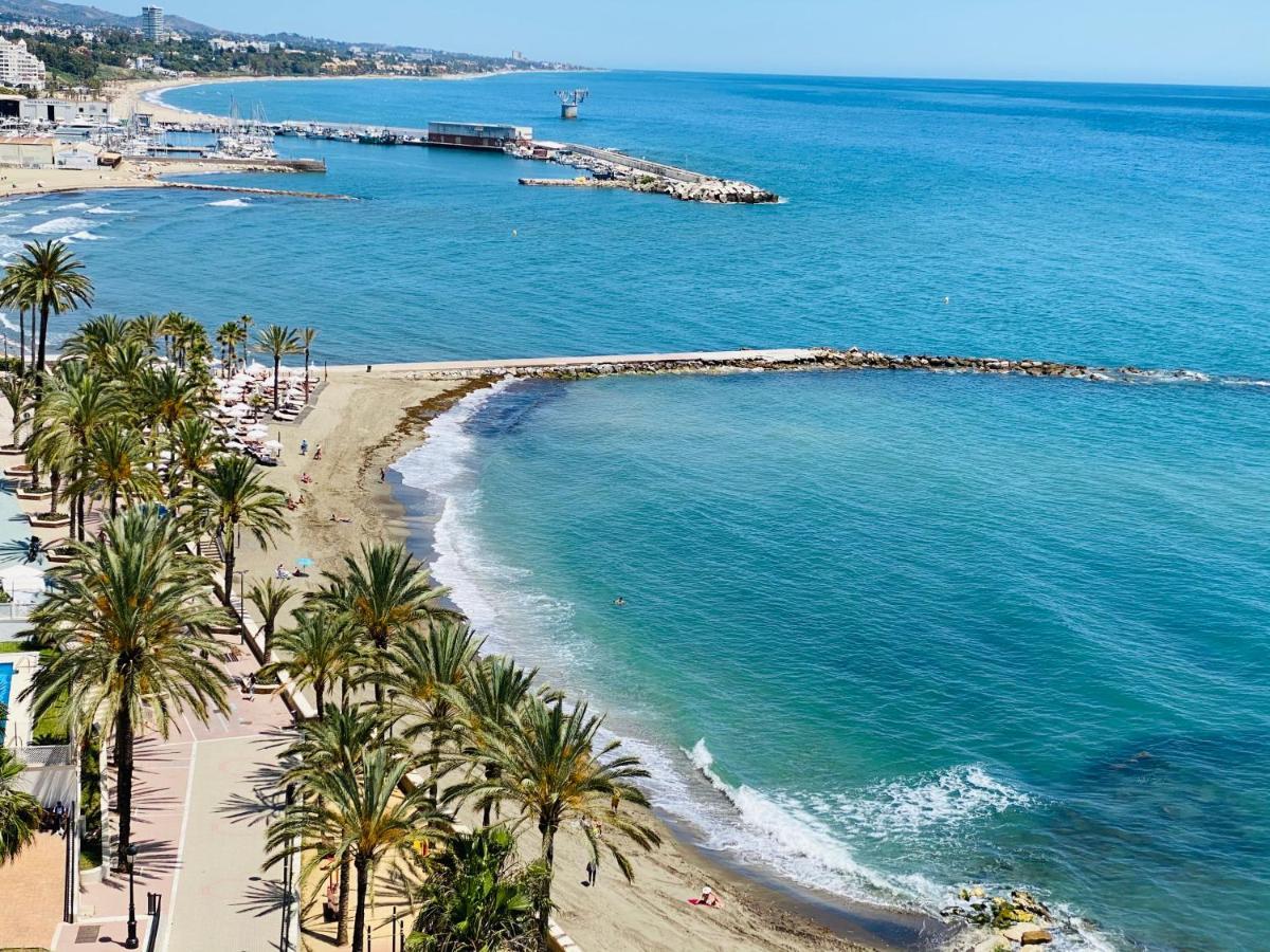 First Line! Art-Apartment On The Seafront Of Marbella With Swimming Pool Eksteriør bilde