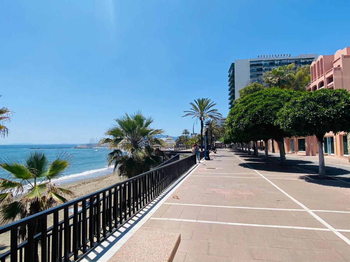 First Line! Art-Apartment On The Seafront Of Marbella With Swimming Pool Eksteriør bilde